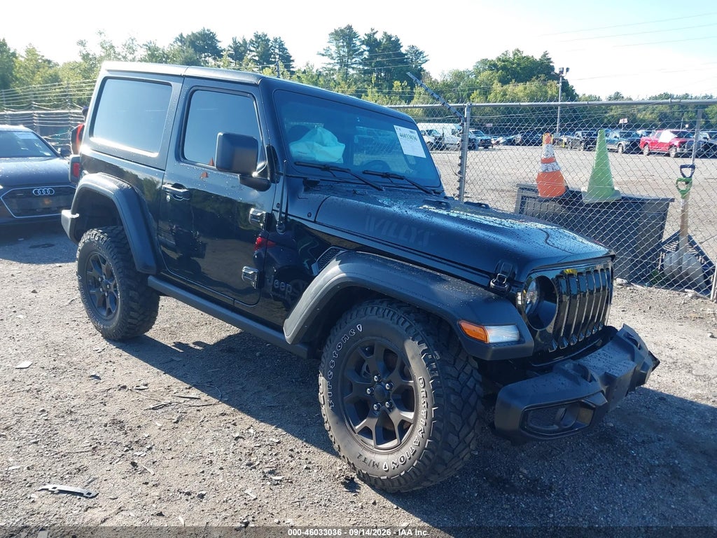 2021 JEEP WRANGLER 1C4GJXAN3MW819618