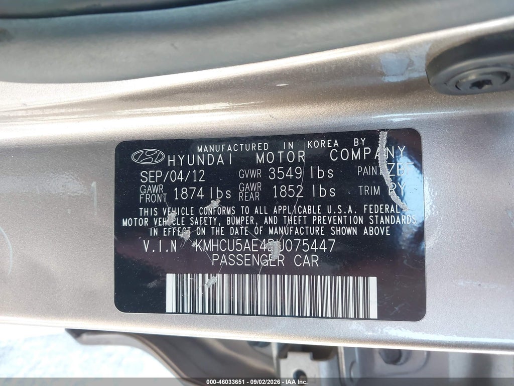 2013 Hyundai Accent SE photo 9