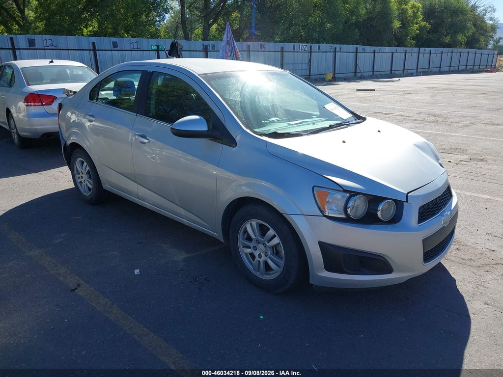 2012 CHEVROLET SONIC 1G1JC5SH1C4114624
