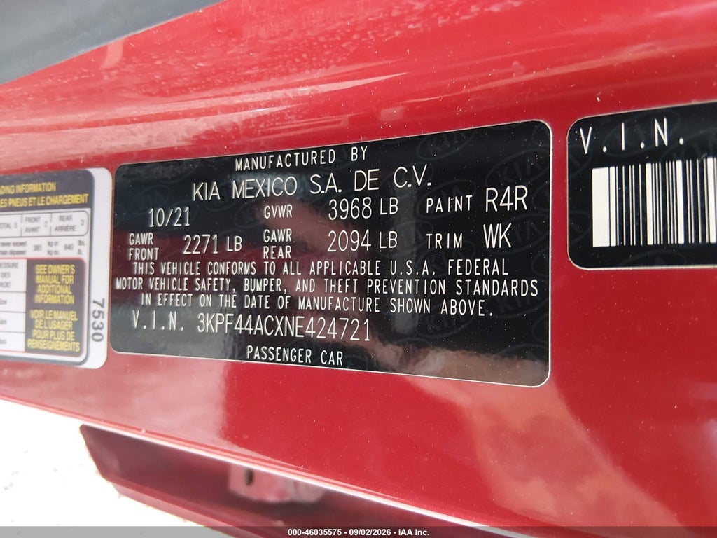2022 Kia Forte GT photo 9