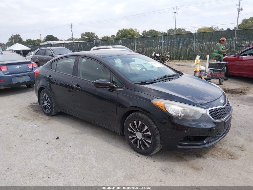 2016 KIA FORTE KNAFK4A65G5531459