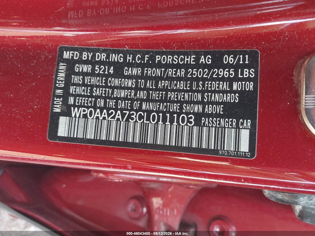 2012 Porsche Panamera 4 photo 9