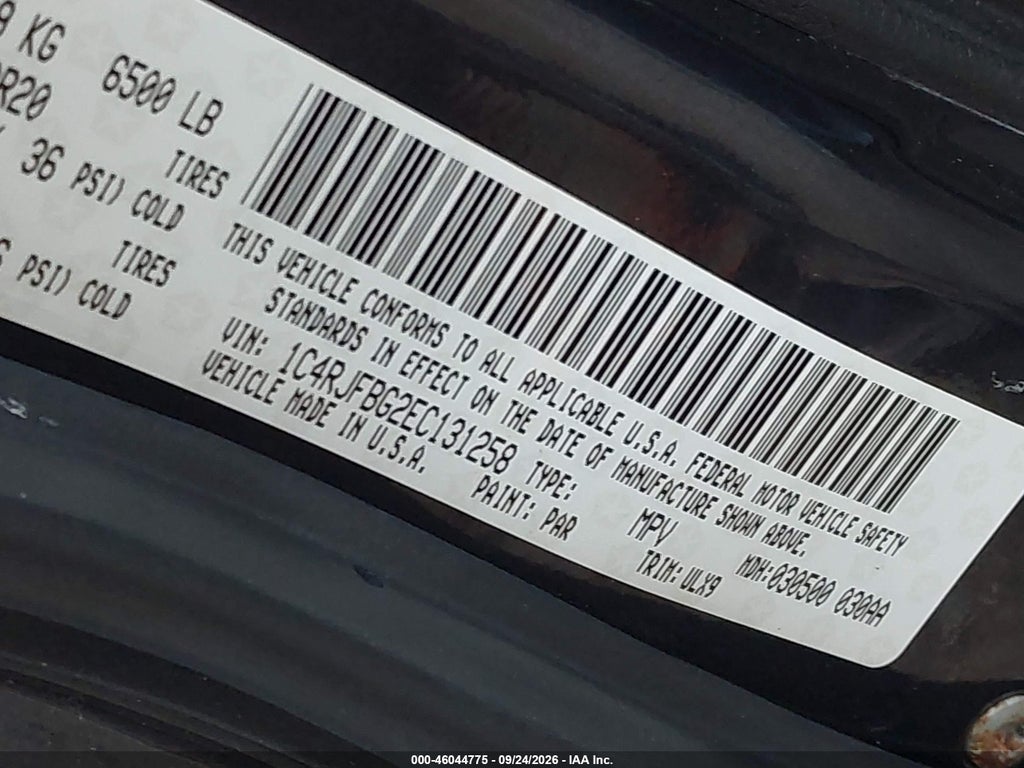 2014 Jeep Grand Cherokee Limited photo 9