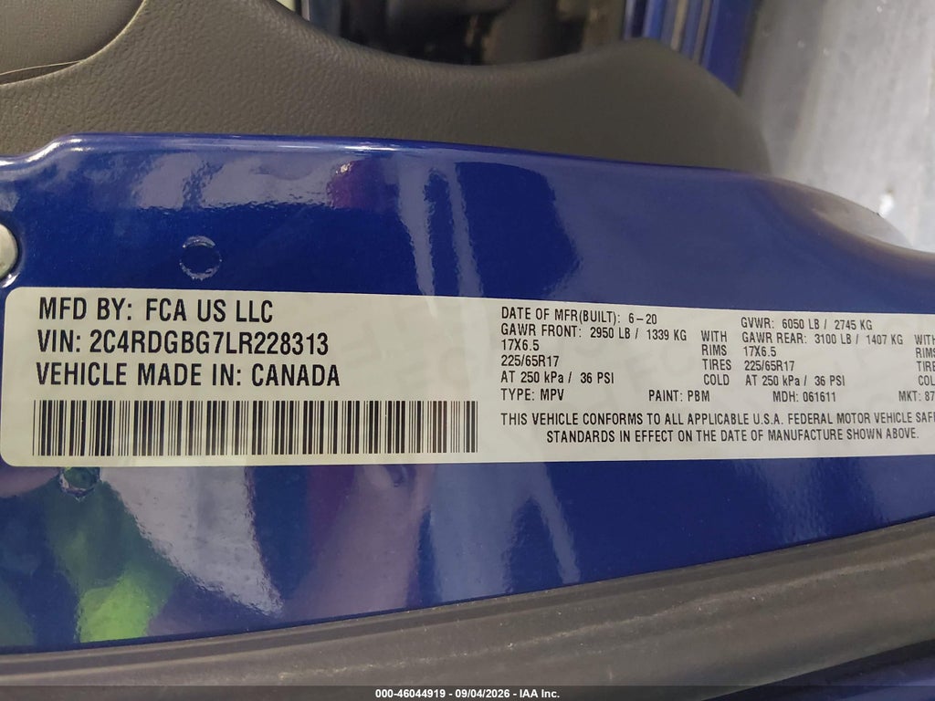 2020 Dodge Grand Caravan SE Plus photo 9