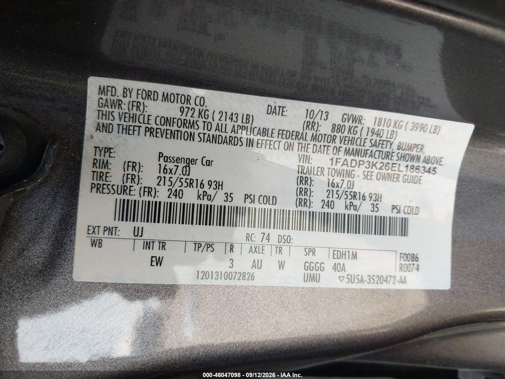 2014 Ford Focus SE photo 9