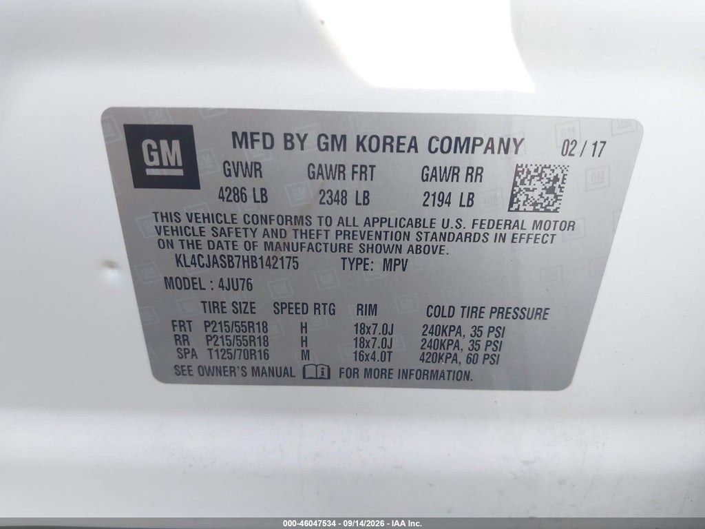 2017 Buick Encore Preferred photo 9