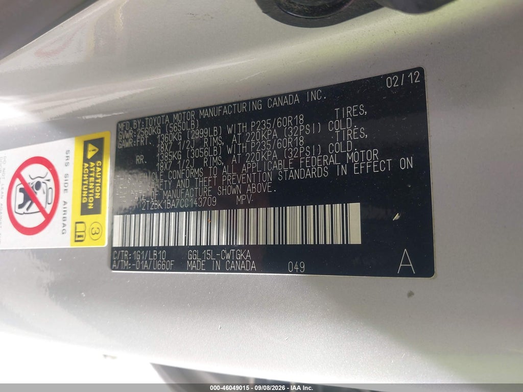 2012 Lexus RX 350 photo 9