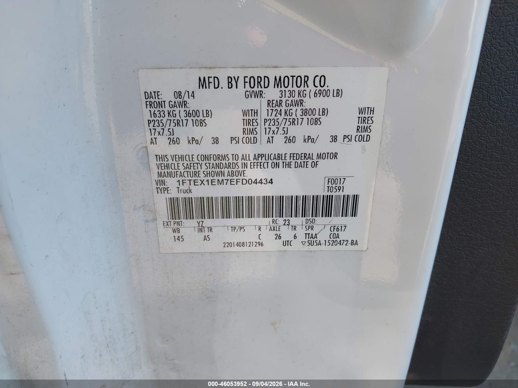 2014 Ford F-150 XL photo 9