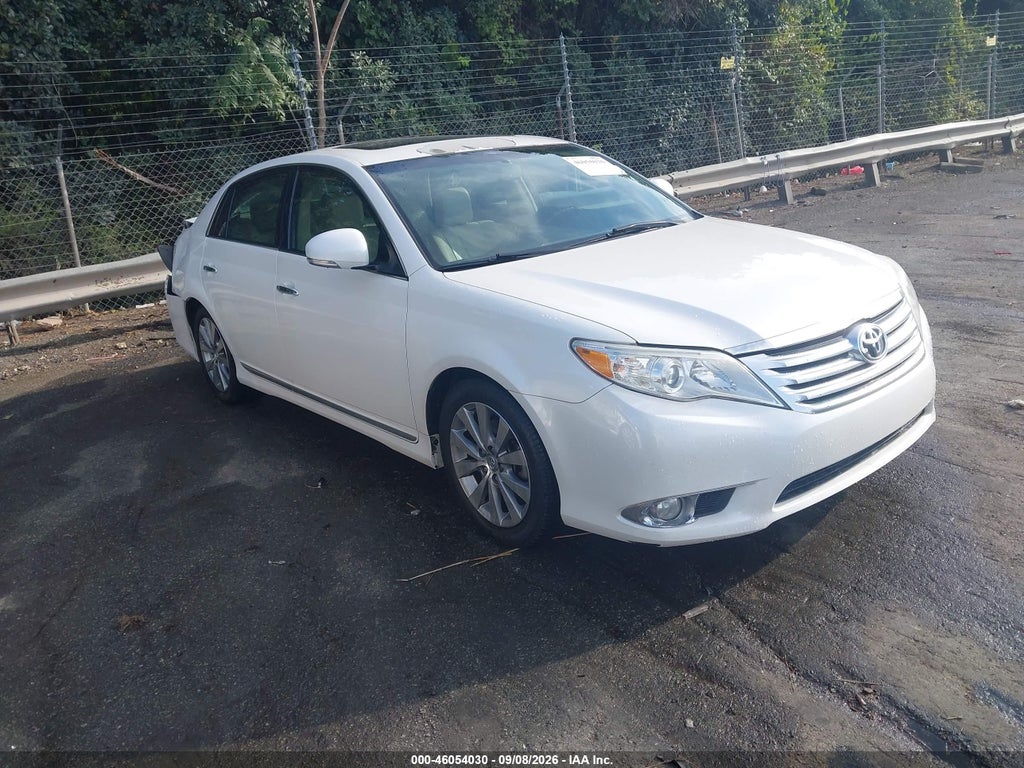 2011 TOYOTA AVALON 4T1BK3DB1BU407039