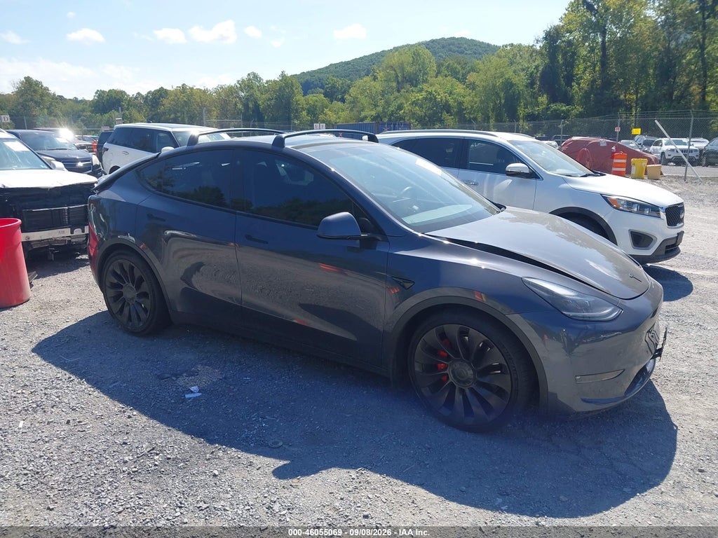 2022 TESLA MODEL Y 7SAYGDEF4NF308450