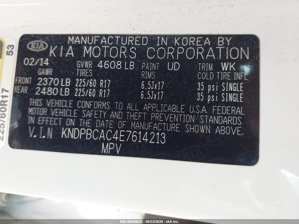 2014 Kia Sportage LX photo 9