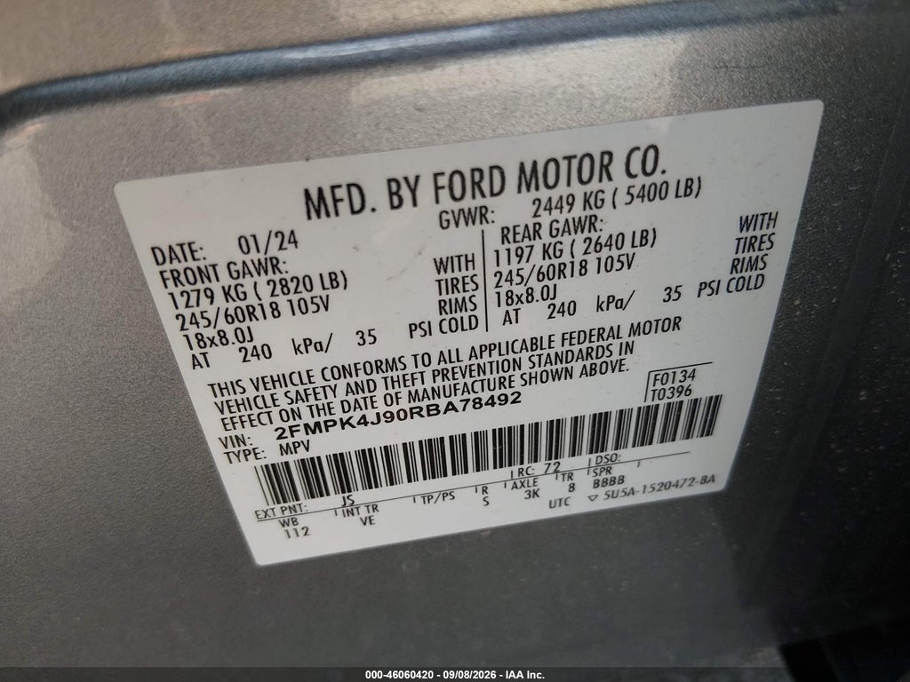 2024 Ford Edge SEL photo 9
