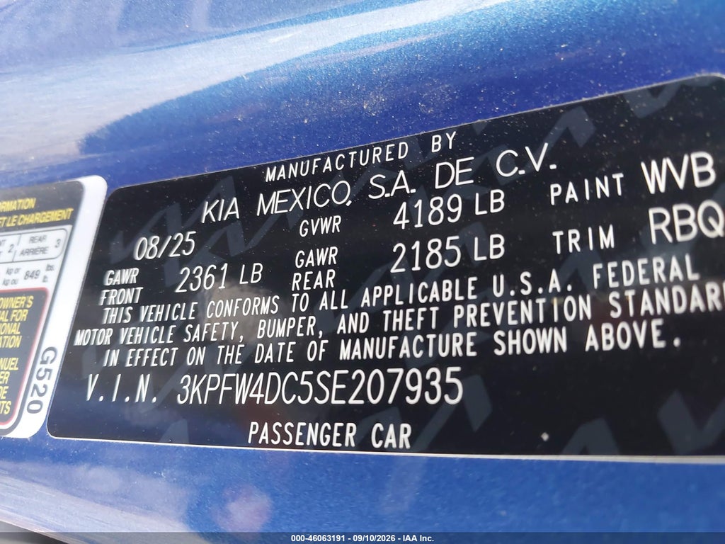 2025 Kia K4 GT-Line Turbo photo 9