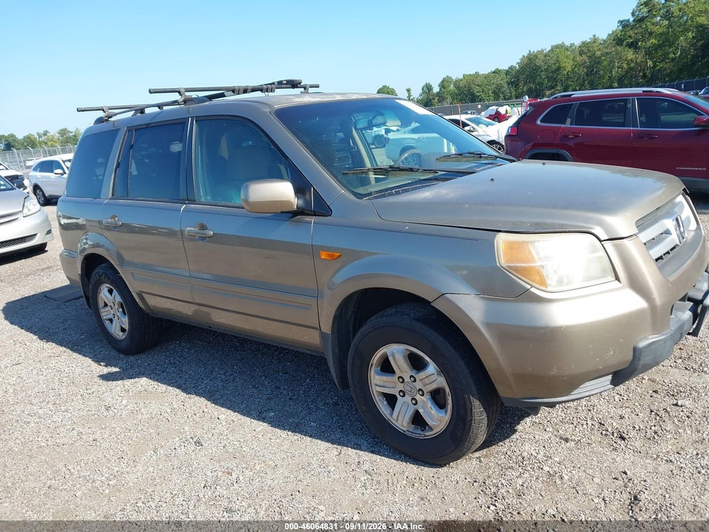 2008 HONDA PILOT 5FNYF282X8B011362