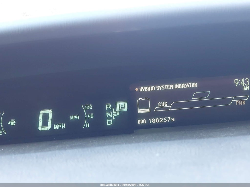 2011 Toyota Prius TWO photo 7