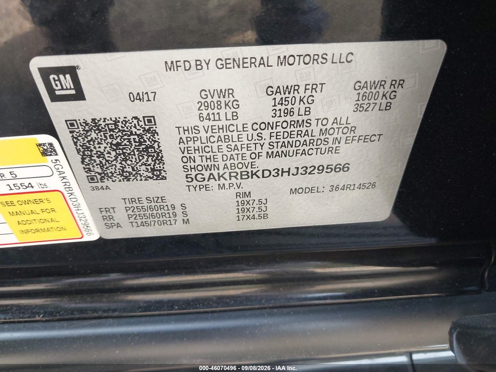 2017 Buick Enclave photo 9