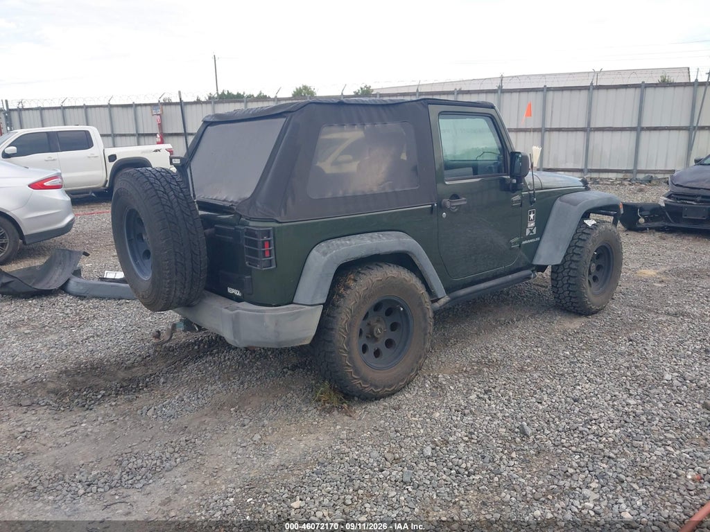 2007 Jeep Wrangler X photo 4