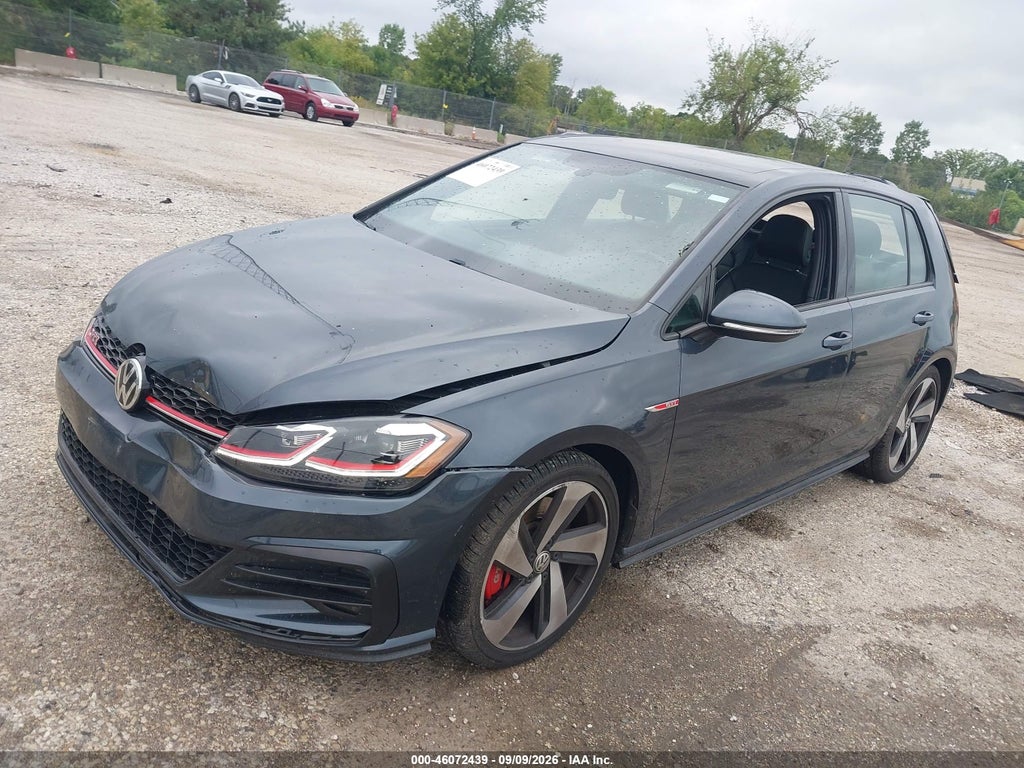 2019 Volkswagen Golf GTI 2.0T Autobahn/2.0T Rabbit Edition/2.0T S/2.0T SE photo 2