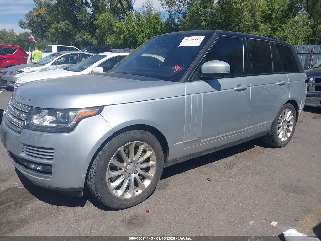 2015 Land Rover Range Rover 5.0L V8 Supercharged photo 2