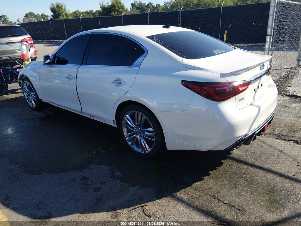 2020 Infiniti Q50 Luxe AWD photo 3