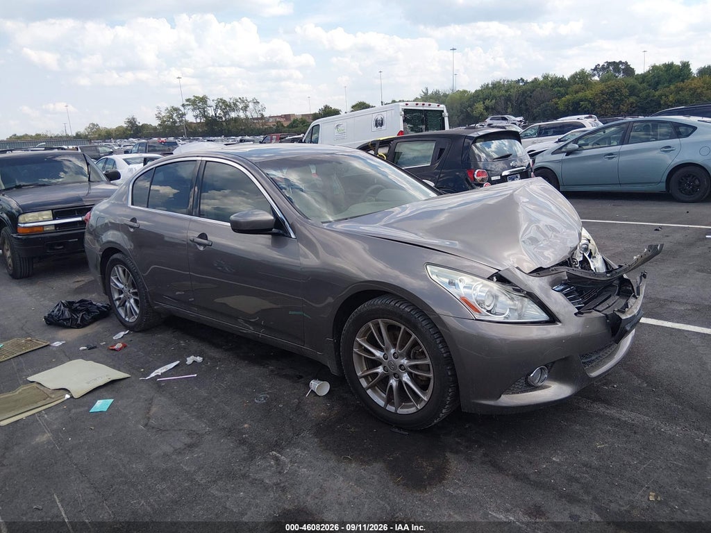 2011 INFINITI G37X JN1CV6AR8BM404502