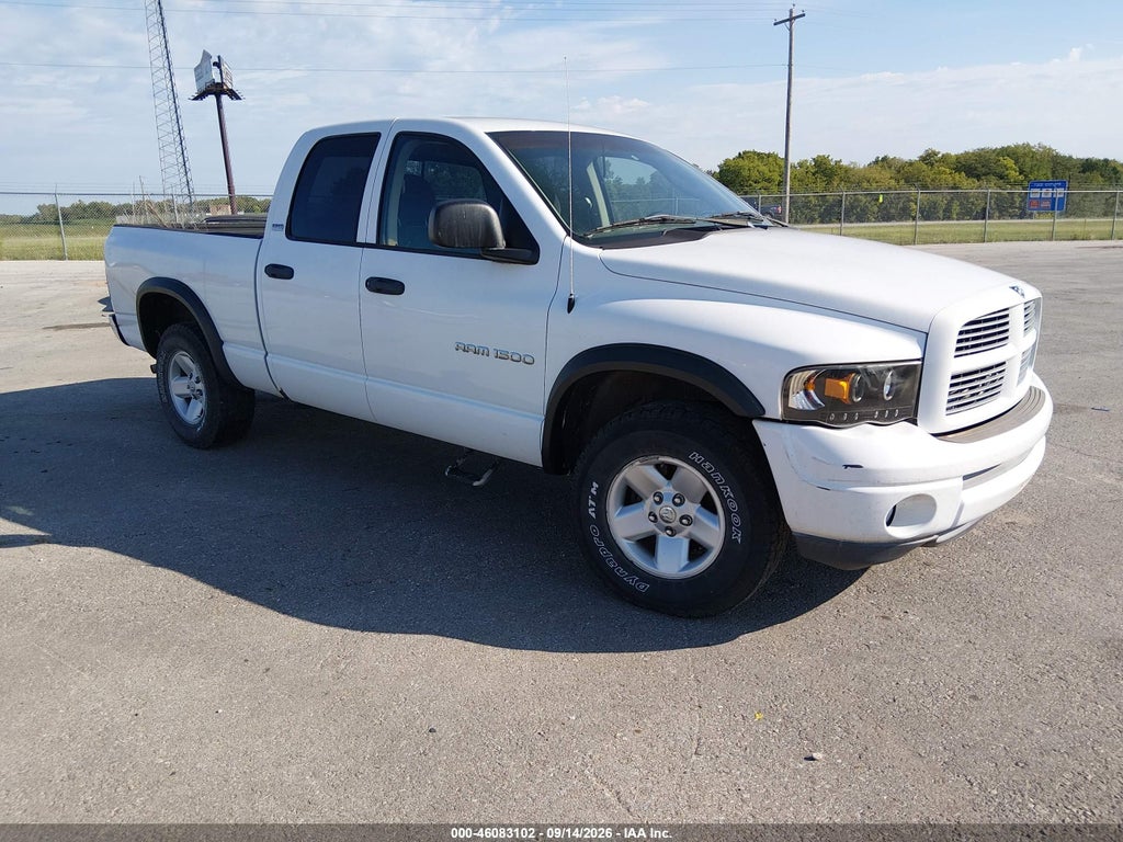2002 DODGE RAM 1500 1D7HU18Z62J165134