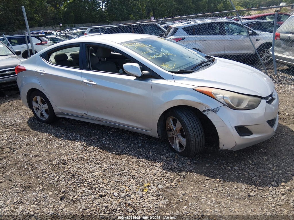 2011 HYUNDAI ELANTRA KMHDH4AE9BU137487