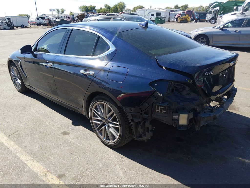 2020 Genesis G70 2.0T AWD photo 3