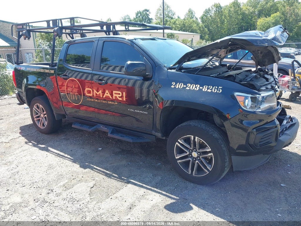 2022 CHEVROLET COLORADO 1GCGTBEN8N1150963