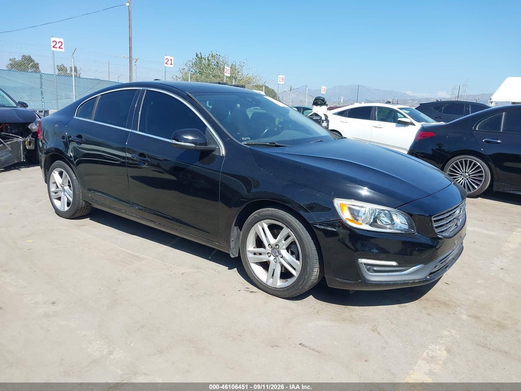 2015 VOLVO S60 YV126MFB3F2301179