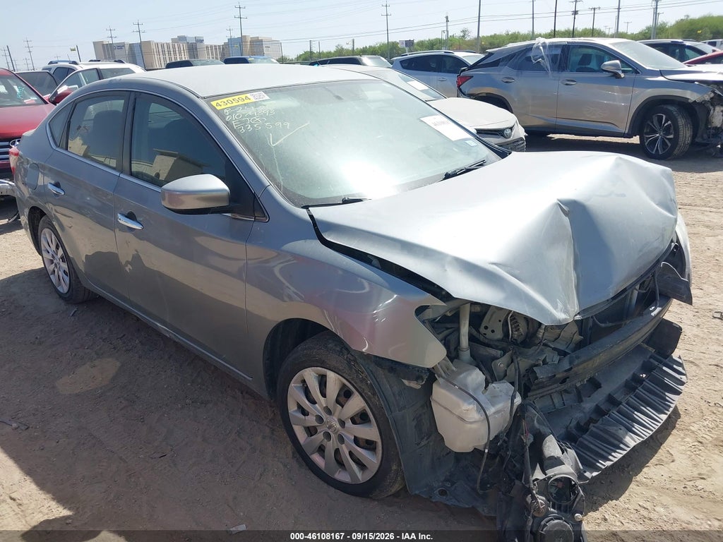 2014 NISSAN SENTRA 3N1AB7AP2EY335599