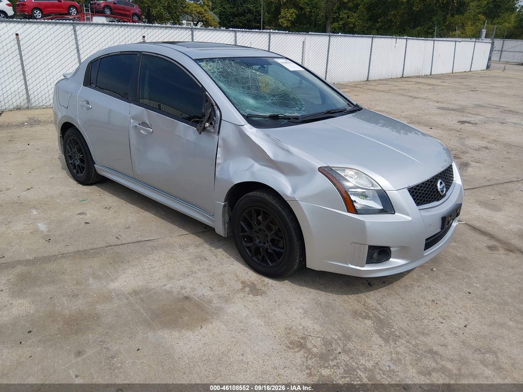 2012 Nissan Sentra 2.0 SR photo 1