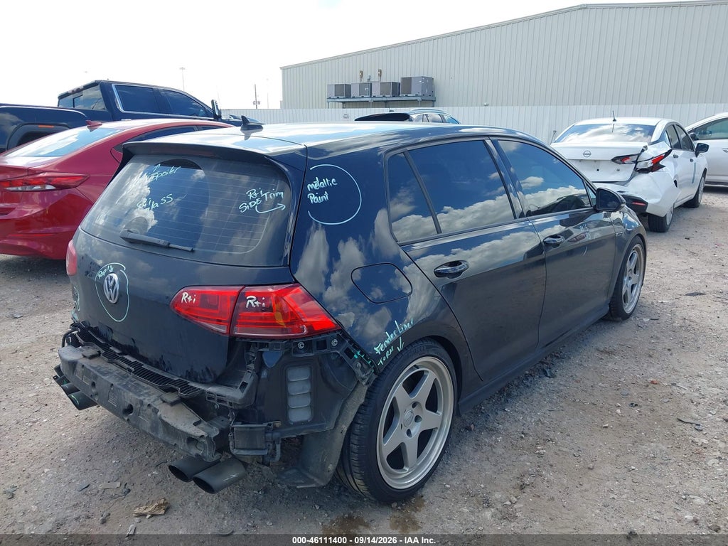 2017 Volkswagen Golf R 4-Door W/DCC Navigation photo 4