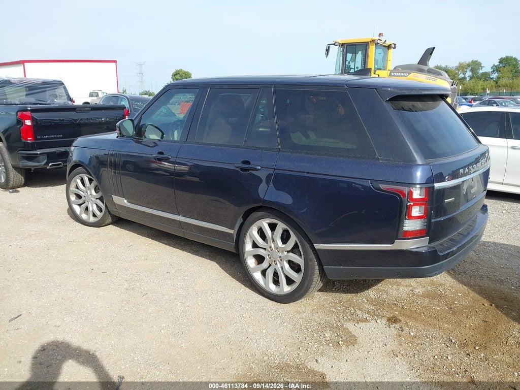 2017 Land Rover Range Rover 5.0L V8 Supercharged photo 3