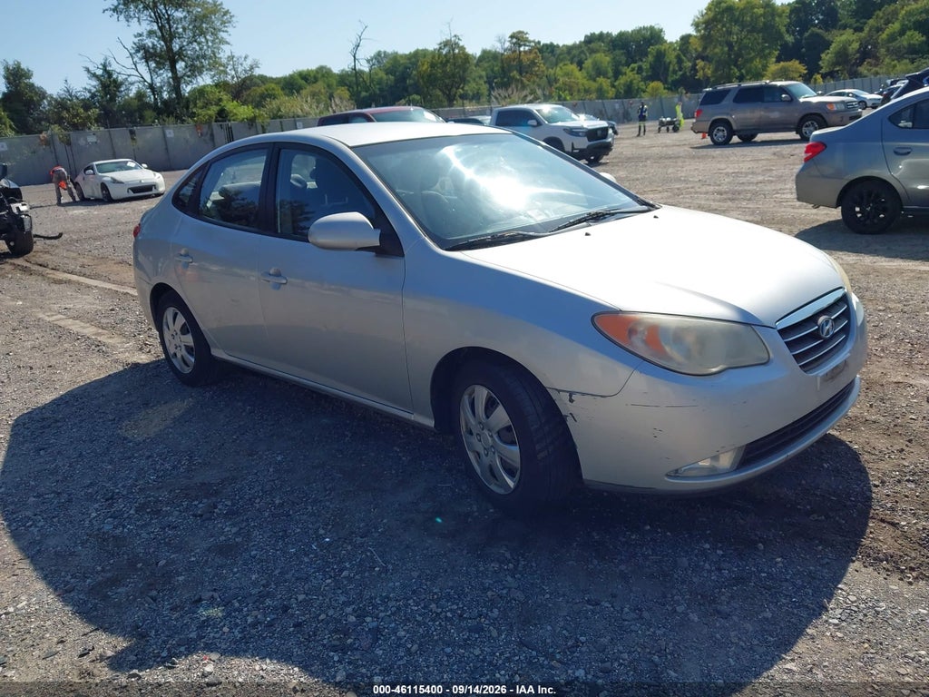 2007 HYUNDAI ELANTRA KMHDU46D37U138511