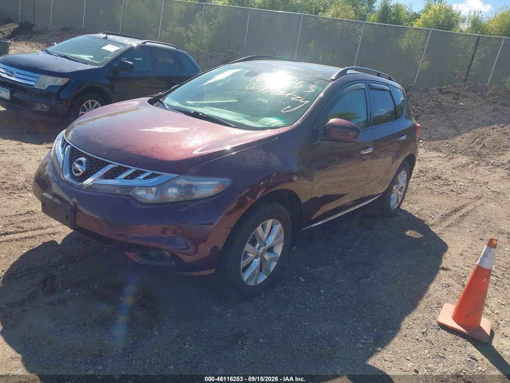 2014 Nissan Murano SL photo 2