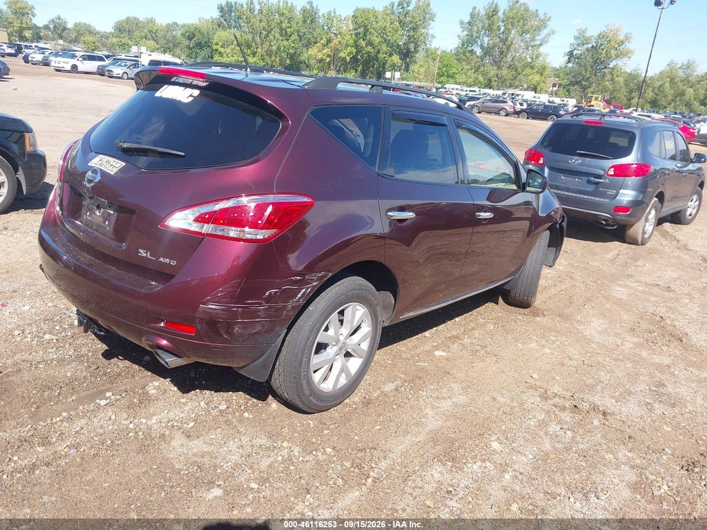 2014 Nissan Murano SL photo 4