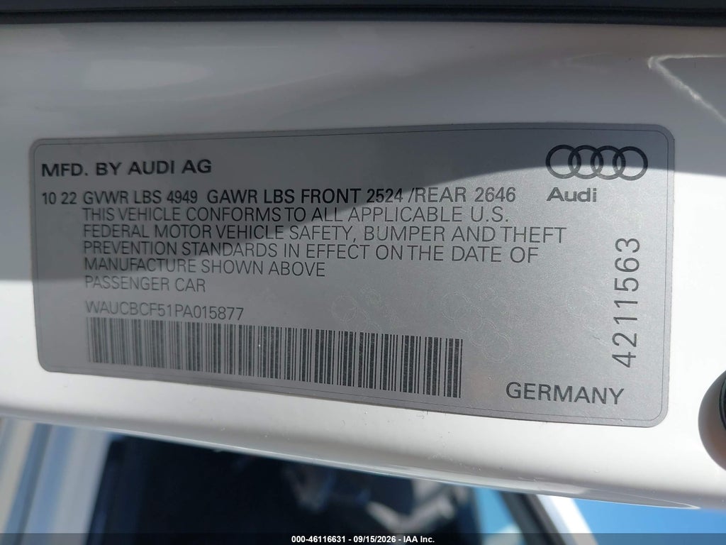 2023 Audi A5 Sportback Premium Plus 40 Tfsi Quattro S Tronic photo 9