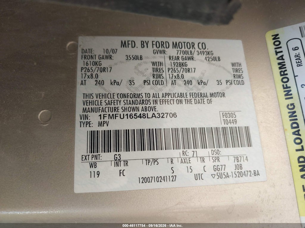 2008 Ford Expedition XLT photo 9