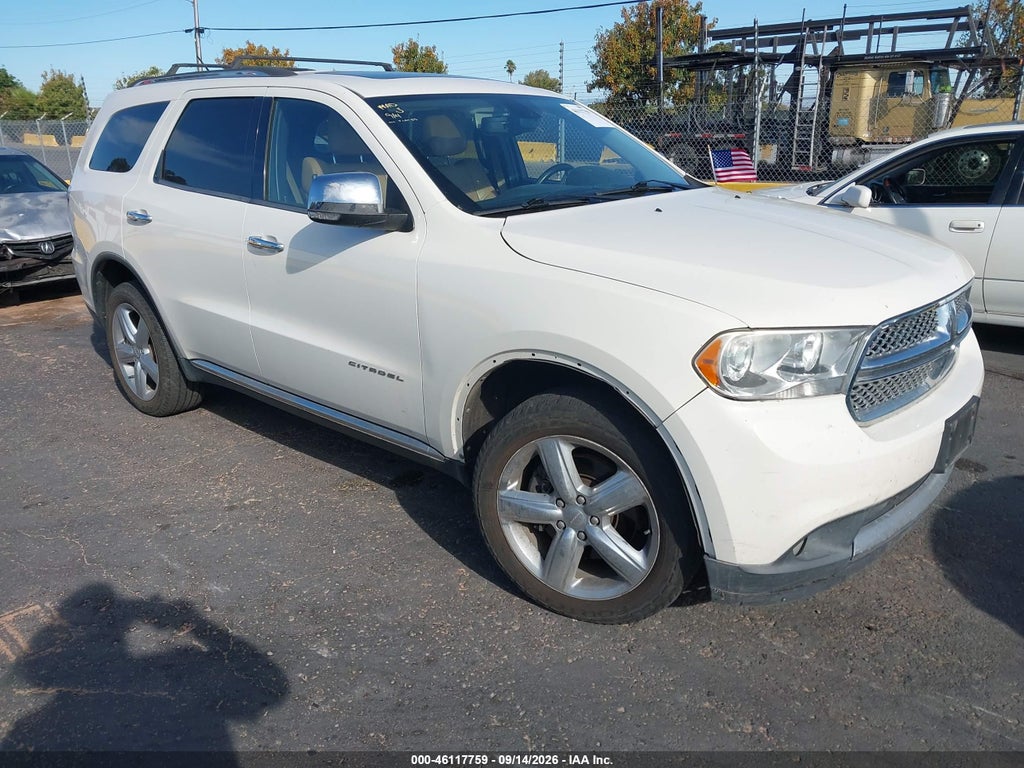 1C4RDJEG7CC361476 2012 DODGE DURANGO photo no. 1