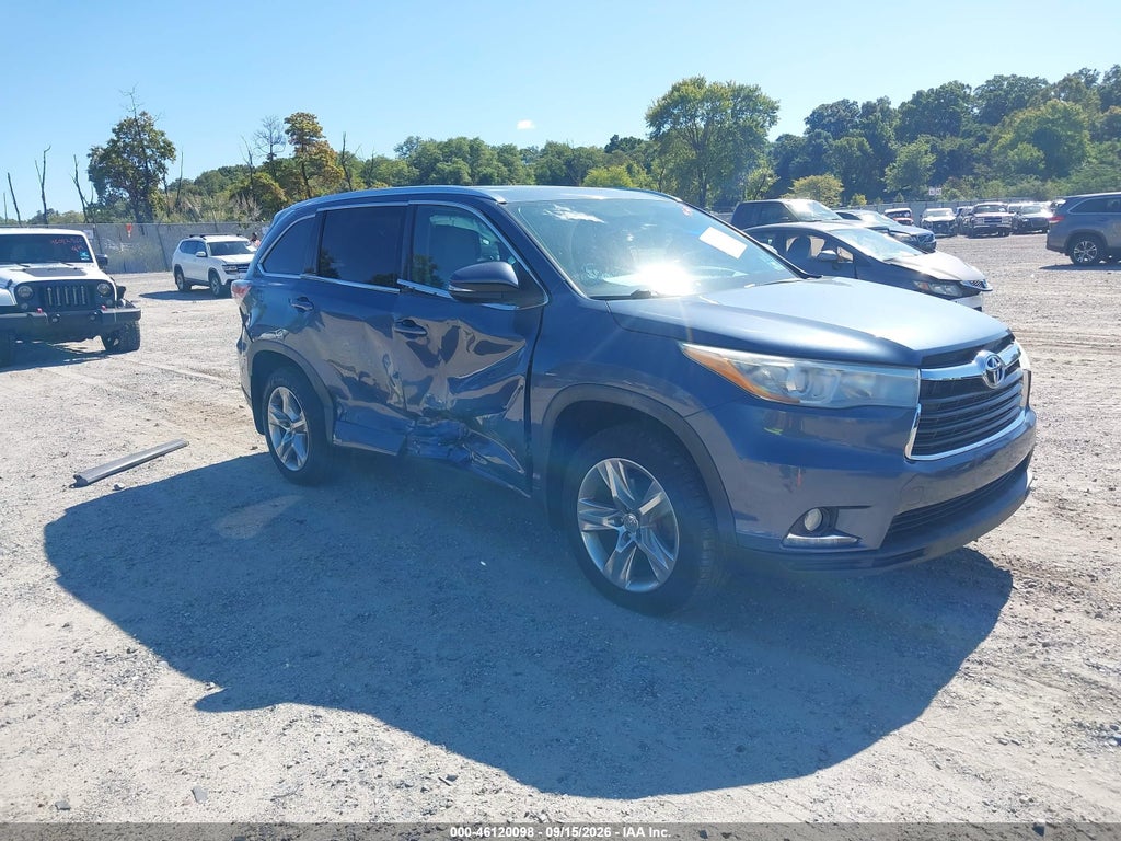 2014 TOYOTA HIGHLANDER 5TDDKRFH1ES035180