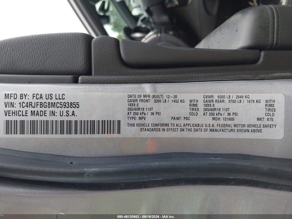 2021 Jeep Grand Cherokee Limited 4X4 photo 9