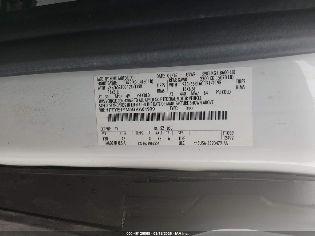 2016 Ford Transit-150 photo 9