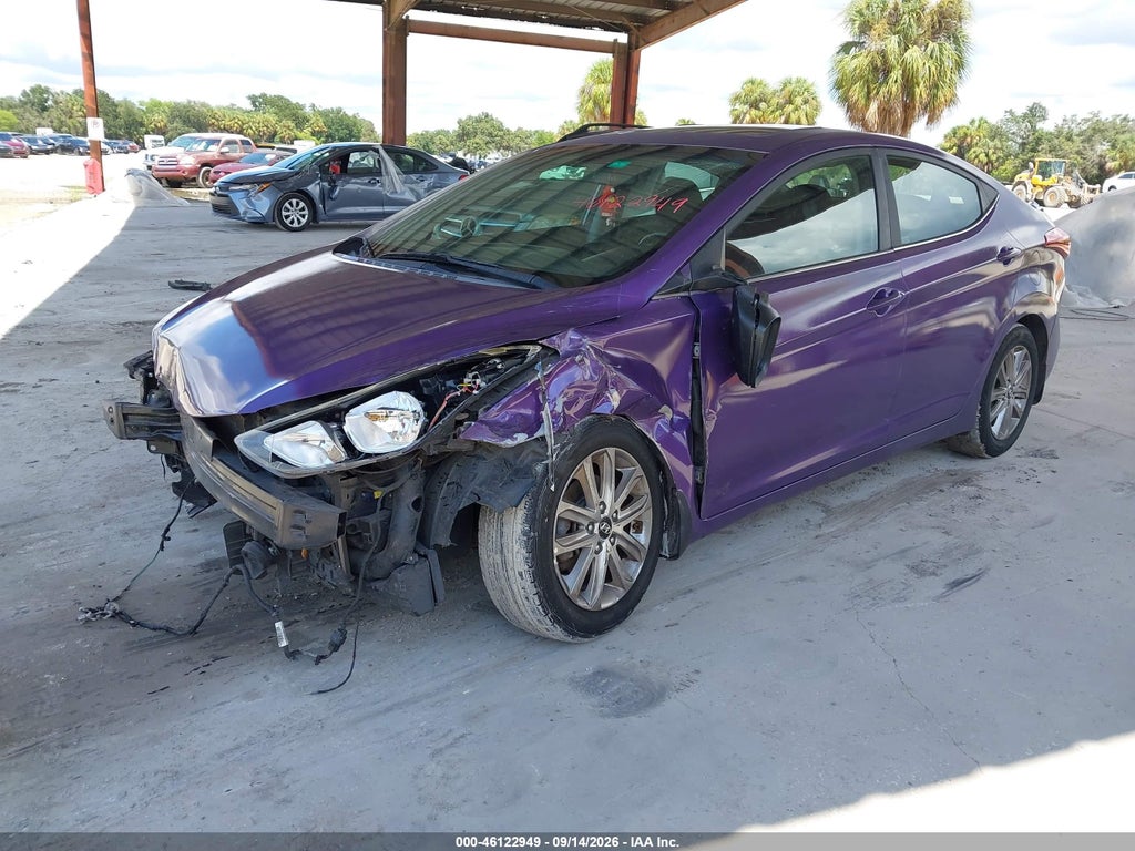 2015 Hyundai Elantra SE photo 2