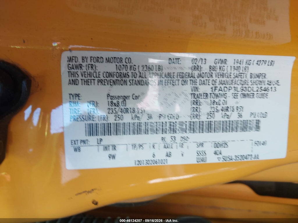 2013 Ford Focus ST photo 9