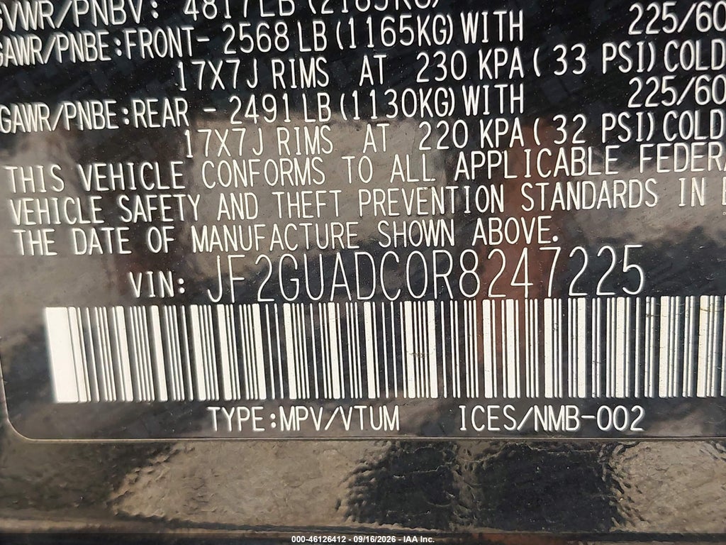 2024 Subaru Crosstrek Premium photo 9
