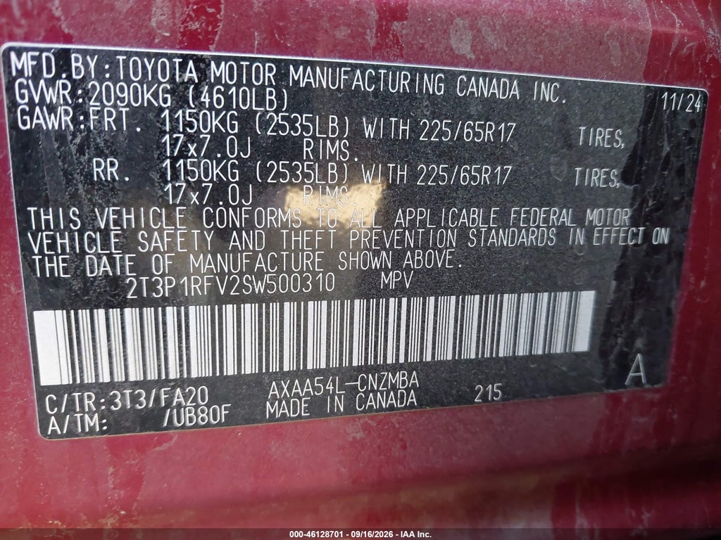2025 Toyota RAV4 XLE photo 9