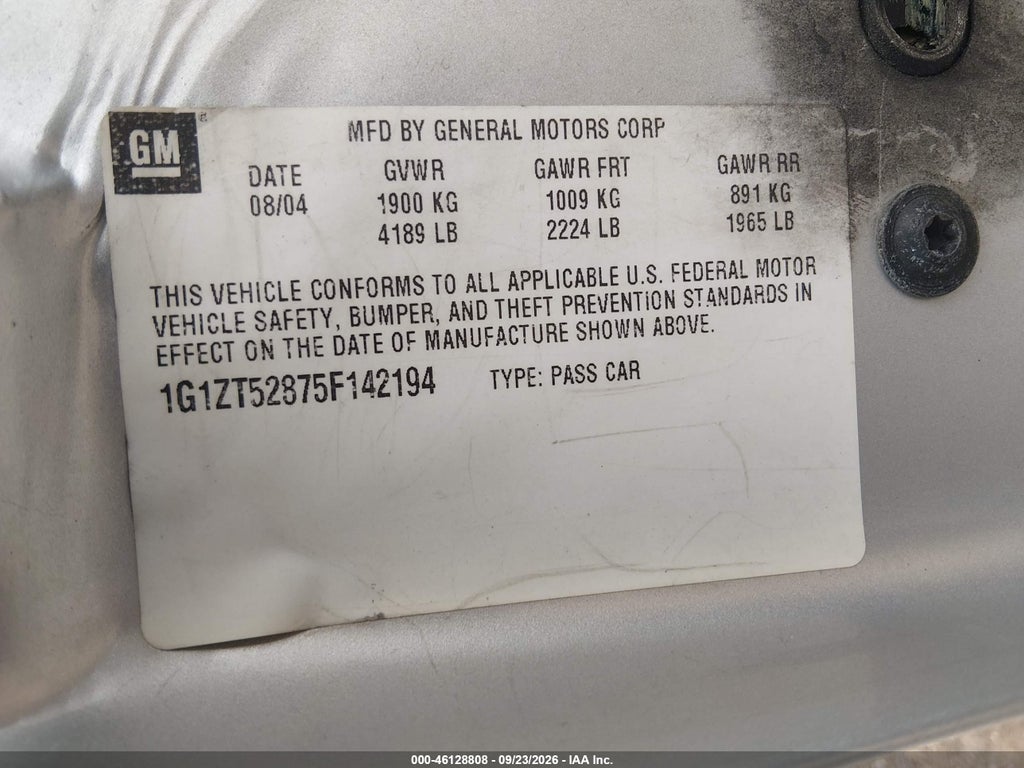 2005 Chevrolet Malibu LS photo 9