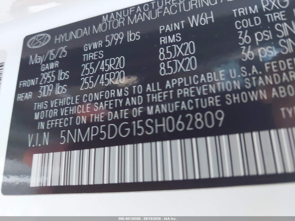 2025 Hyundai Santa FE Hybrid Calligraphy photo 9