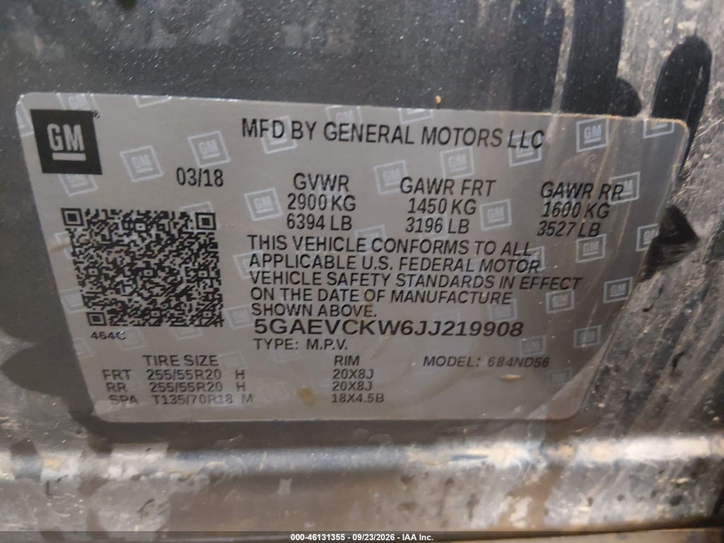 2018 Buick Enclave Avenir photo 9